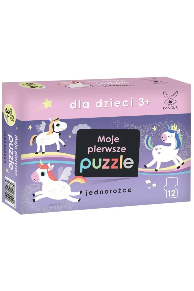 Moje pierwsze puzzle - Jednorożce