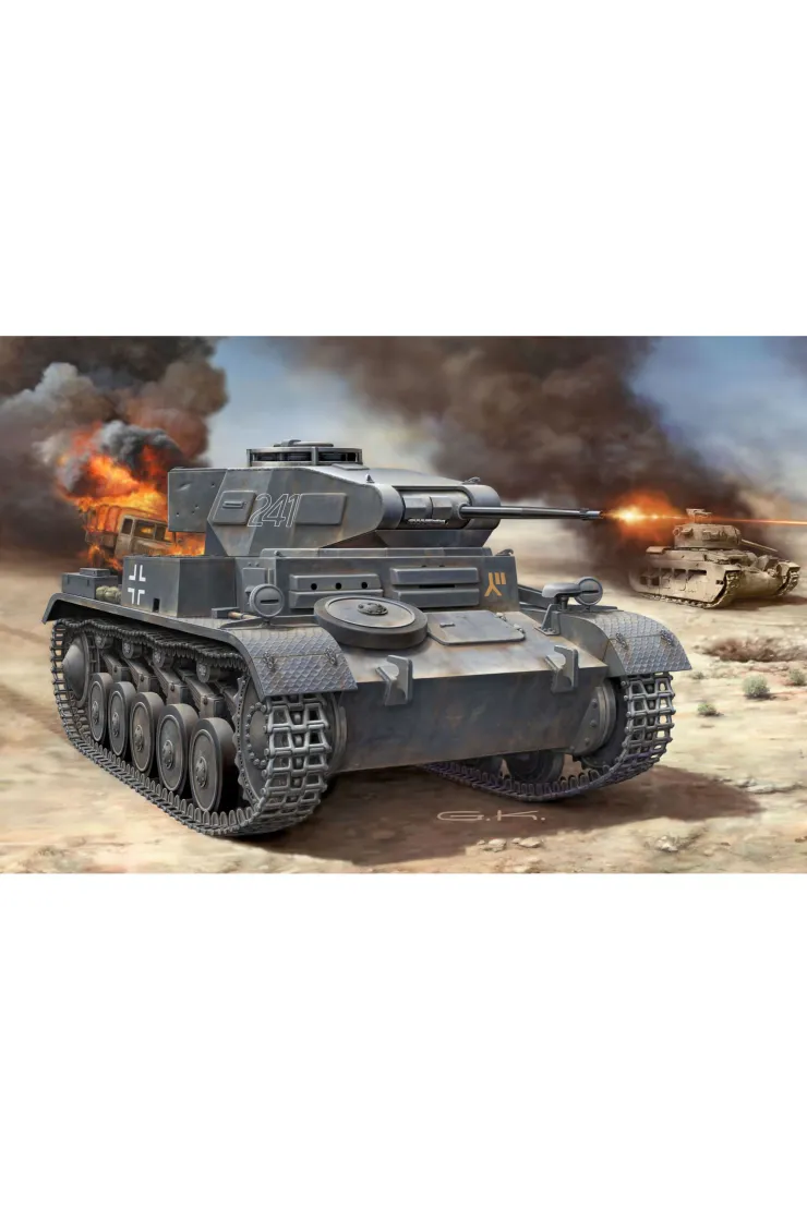 Pojazd. Czołg PzKpfw II Ausf. F