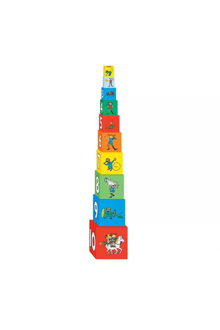 Wieża Kartonowa Piramida Pippi Langstrumpf