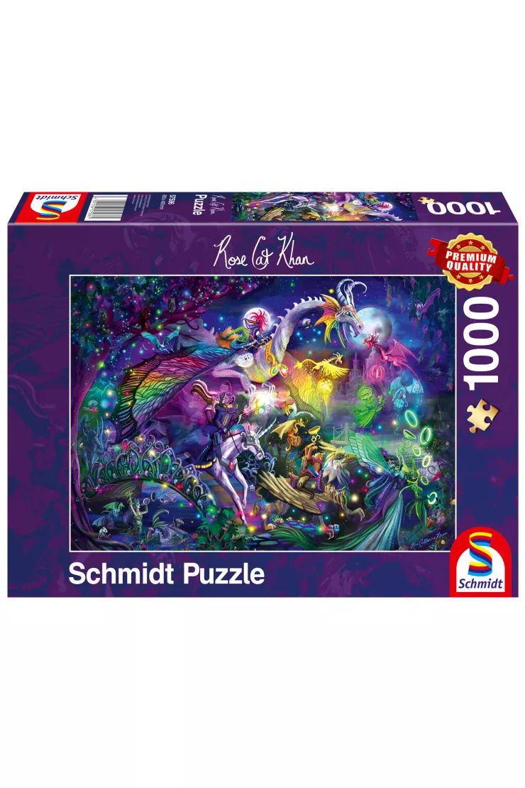 Puzzle 1000 el. Rose Cat Khan, Cyrk nocy letniej