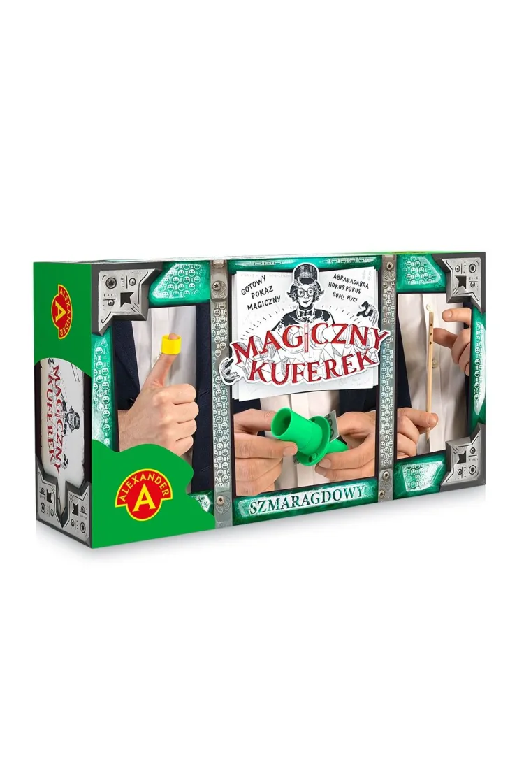 Magiczny kuferek - szmaragdowy ALEX