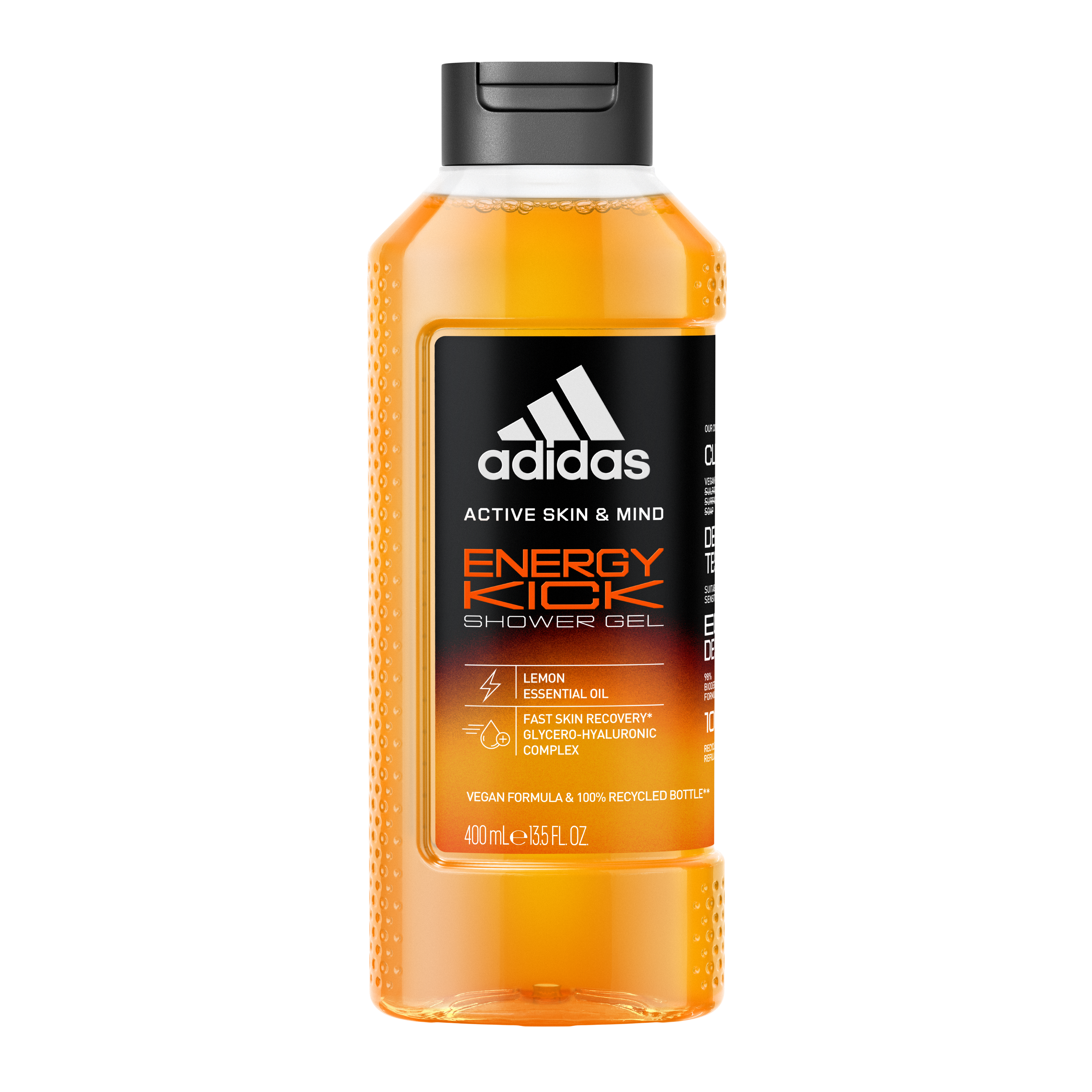 Adidas ACTIVE SKIN&MIND ENERGRY KICK - żel pod prysznic dla mężczyzn 400 ml