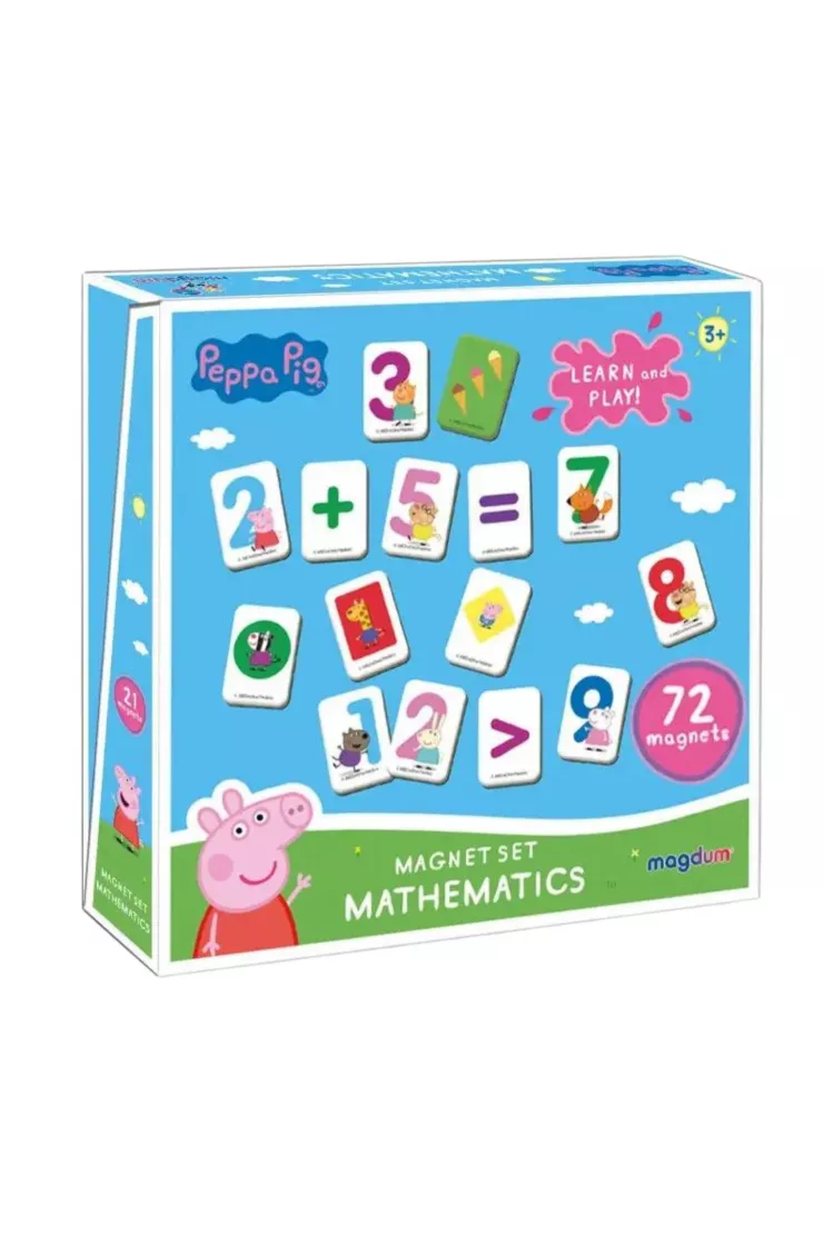 Magnesy Peppa nauka liczenia