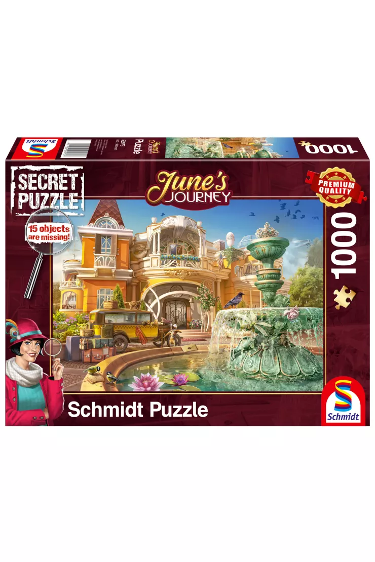 Puzzle 1000 el. Rodzinny dom na Wyspie Orchidei
