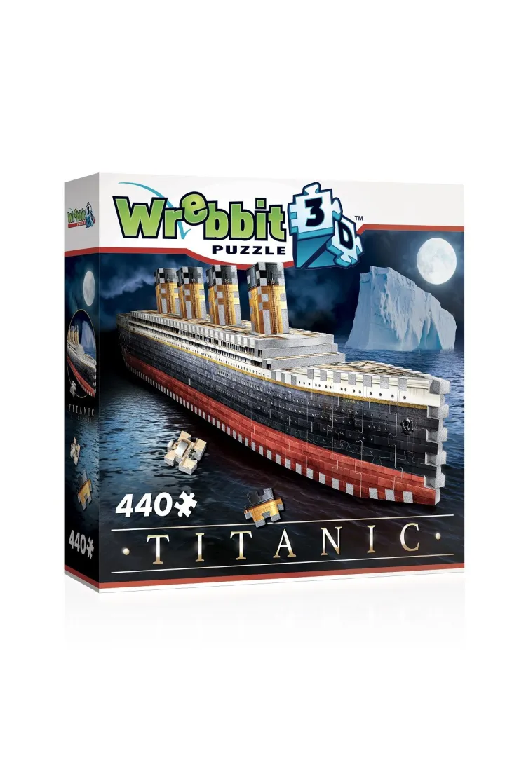 Wrebbit 3D Puzzle 400 el. Titanic