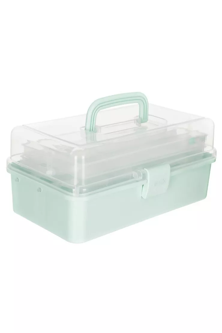Organizer - kuferek rozkładany mint