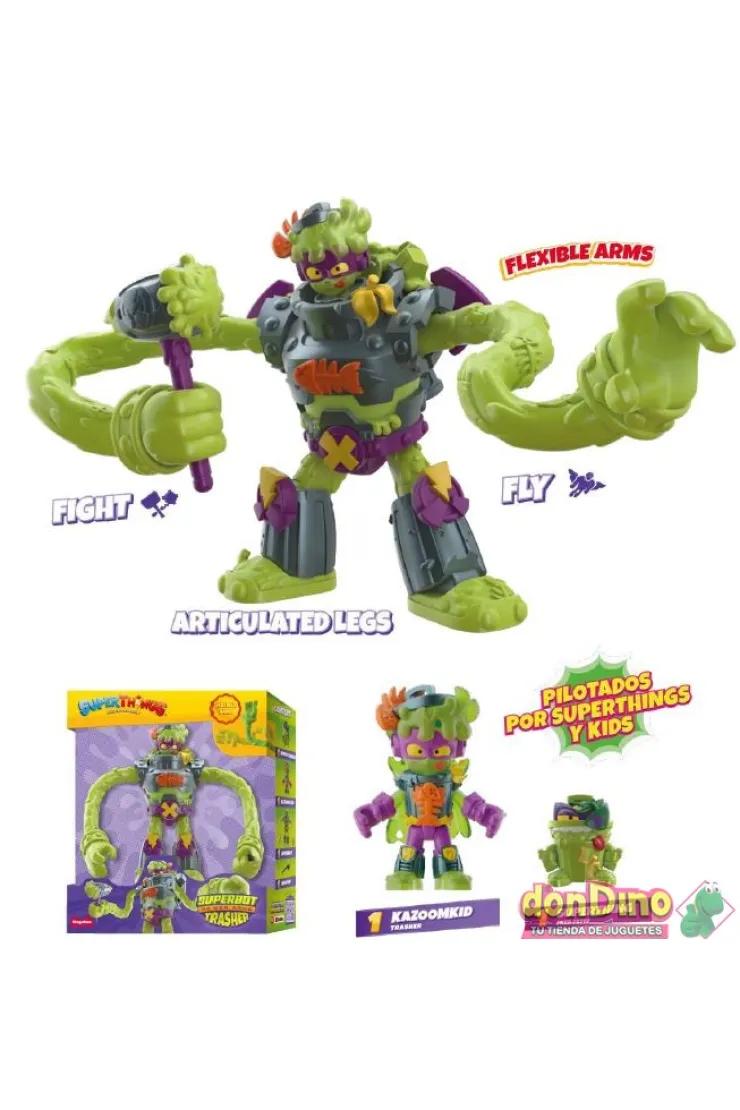 SuperThings Playset SuperBot Power ArmsTrasher