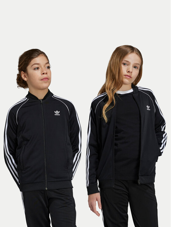 adidas Bluza adicolor IX7628 Czarny Regular Fit