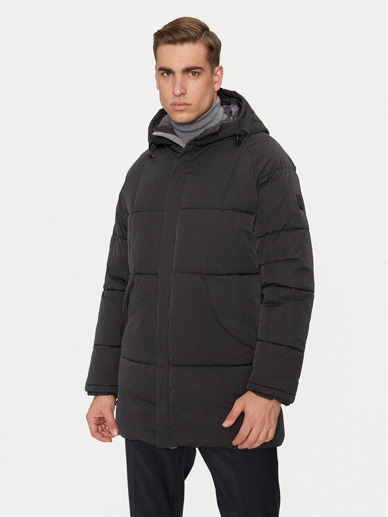 Liu Jo Kurtka zimowa QF4184 T2673 Czarny Regular Fit