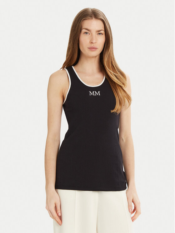 Max Mara Leisure Top Sax 2516941027 Granatowy Slim Fit