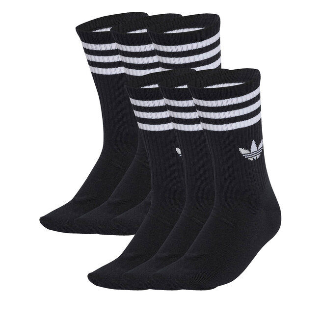 Zestaw 6 par wysokich skarpet unisex adidas