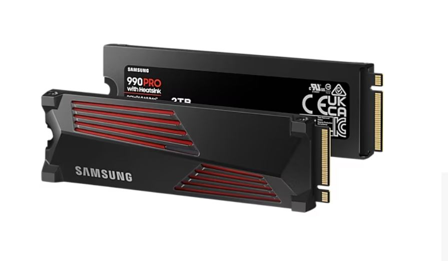 Dysk SSD Samsung 990 PRO Heatsink MZ-V9P2T0CW 2TB PCIe 4.0 NVMe
