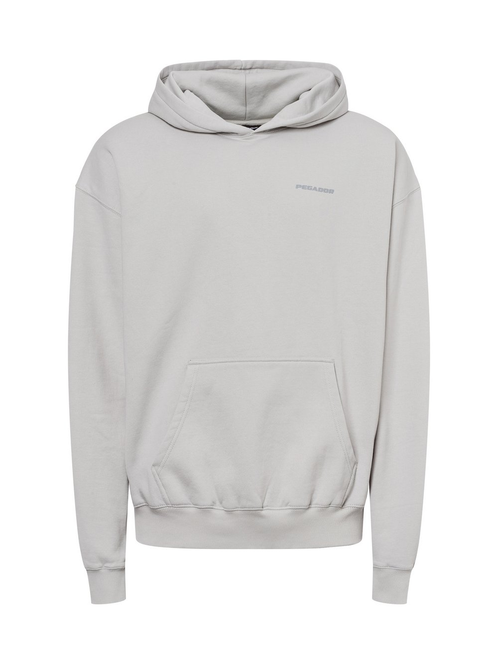 PEGADOR Bluza męska - Logo Mężczyźni Bawełna szary, S