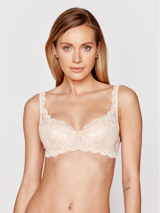 Triumph Biustonosz z fiszbiną Amourette 300 10166798 Beżowy