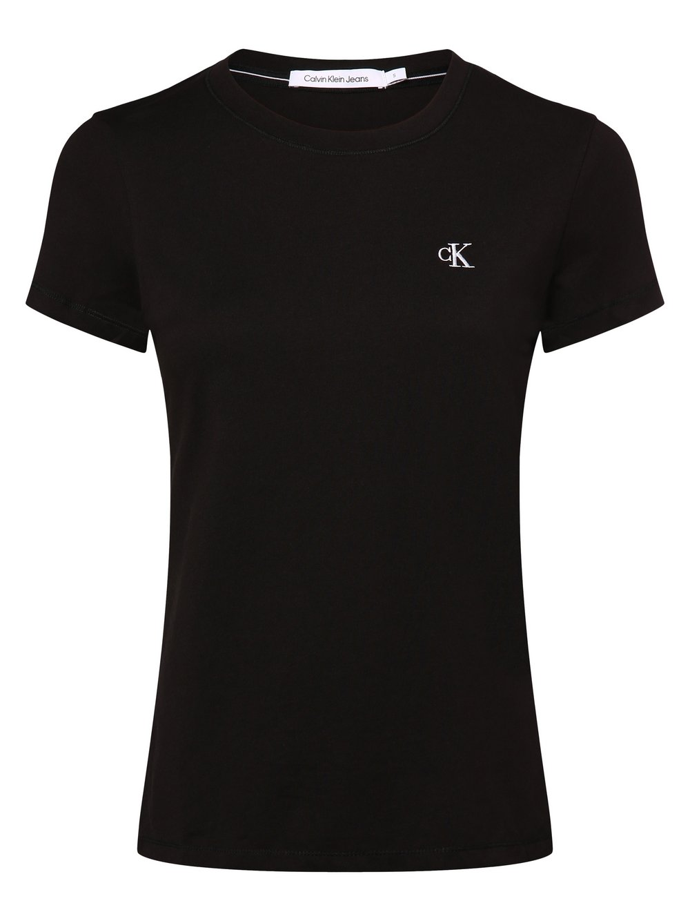 Calvin Klein Jeans Koszulka damska Kobiety Bawełna czarny, XS