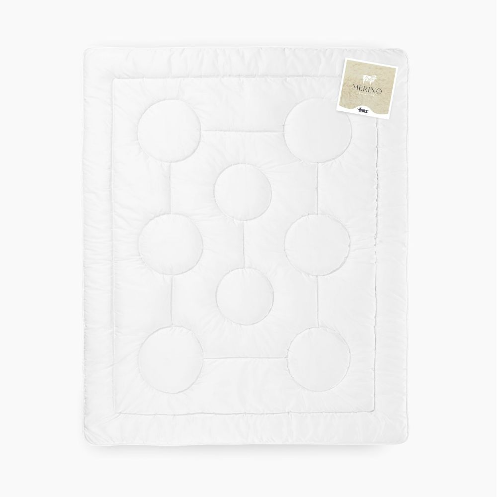 Kołdra Merino AMZ 200x200 cm Całoroczna 100% wełna MERINO, 100% bawełna