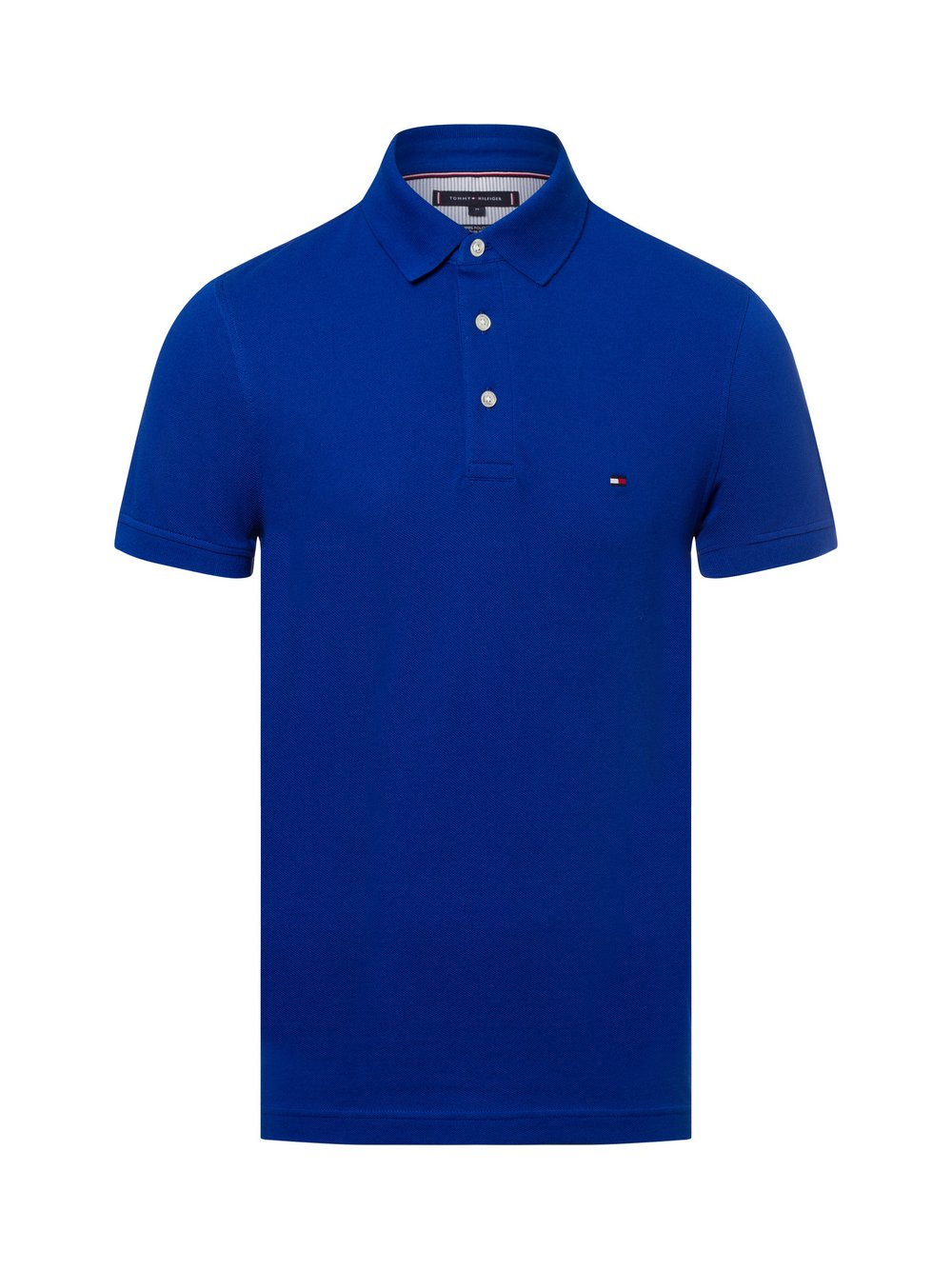 Tommy Hilfiger Męska koszulka polo Mężczyźni Bawełna niebieski, XXL