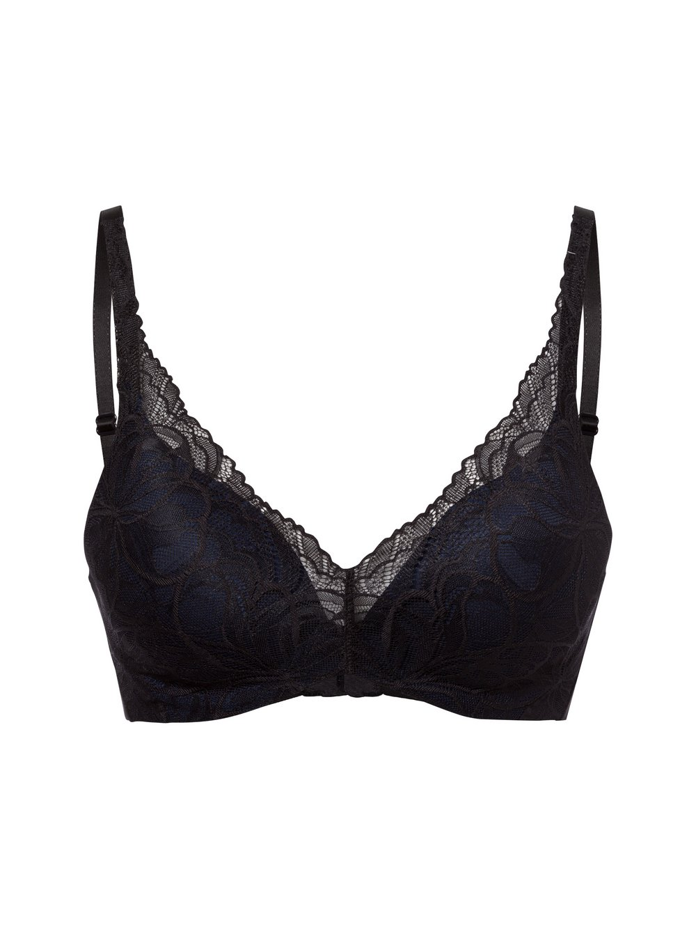 Triumph Biustonosz damski na fiszbinach - Body Make-Up Illusion Lace Kobiety czarny, 90C