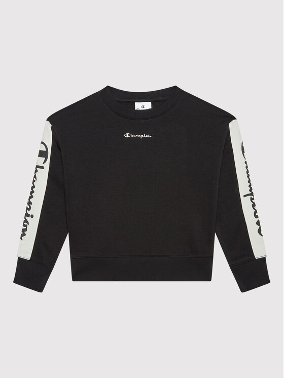 Champion Bluza 404470 Czarny Regular Fit