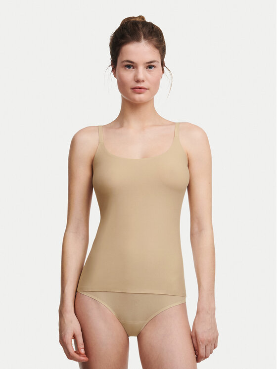 Chantelle Top Soft Stretch C10620 Beżowy Slim Fit