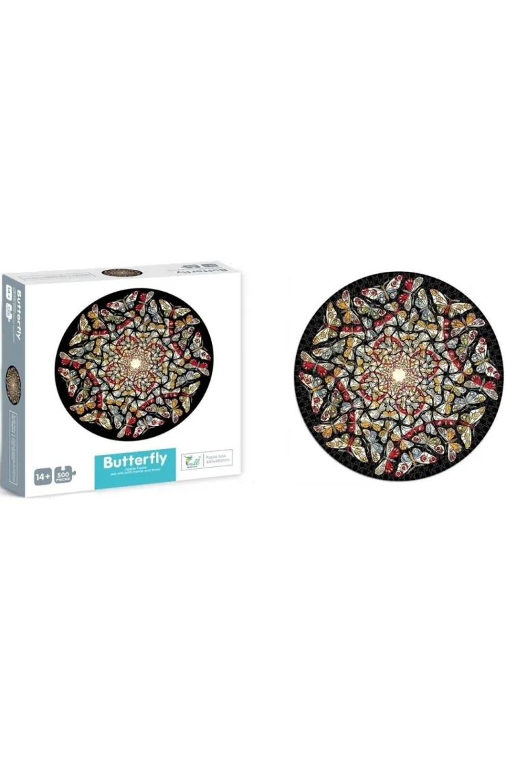 Puzzle 500 el. Motyle