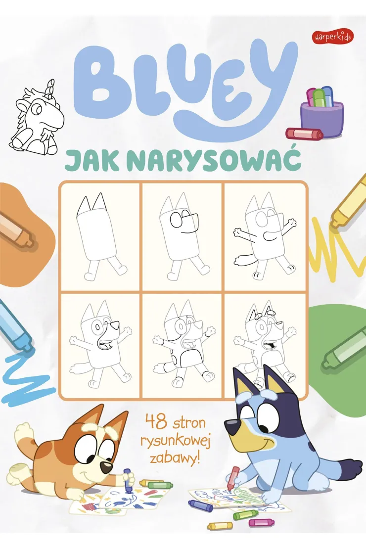 Bluey. Jak narysować