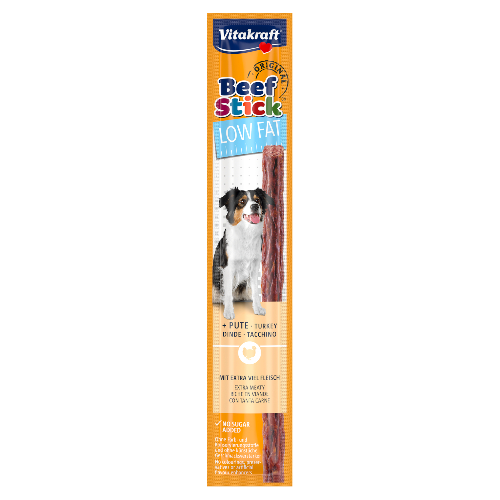Vitakraft Beef Stick Low Fat - Indyk (1 szt., 12 g) miniaturka