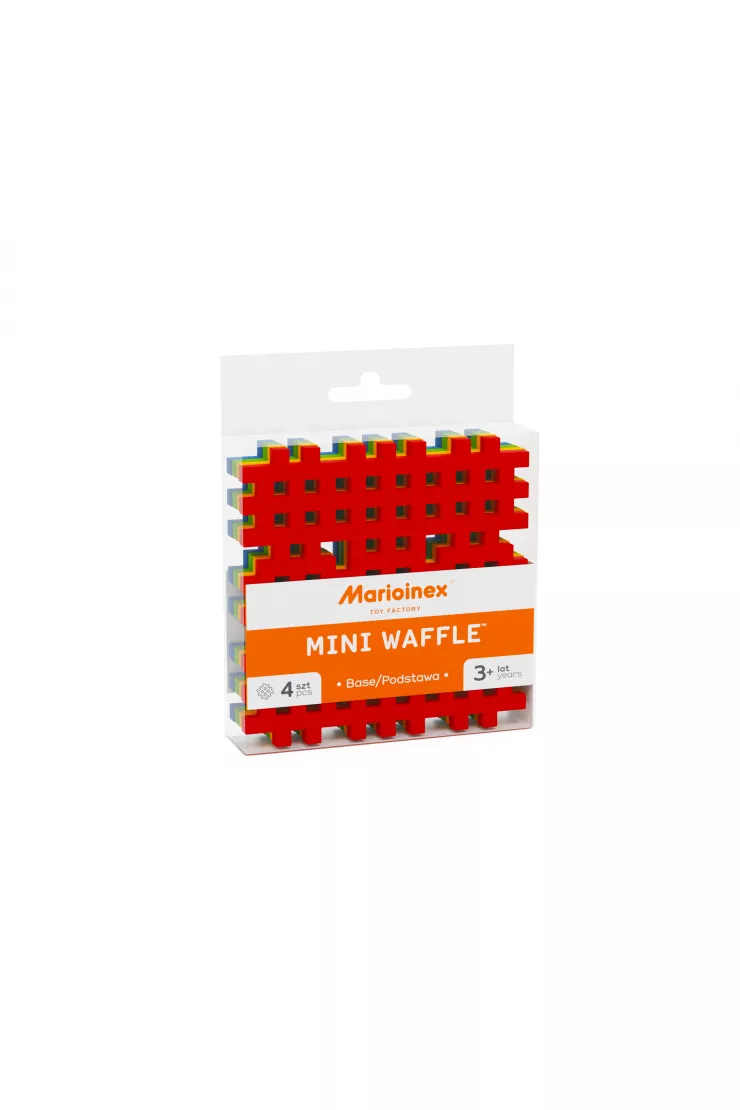 Mini Waffle Konstruktor Klocki Mini Waffle Podstawa 4 mix