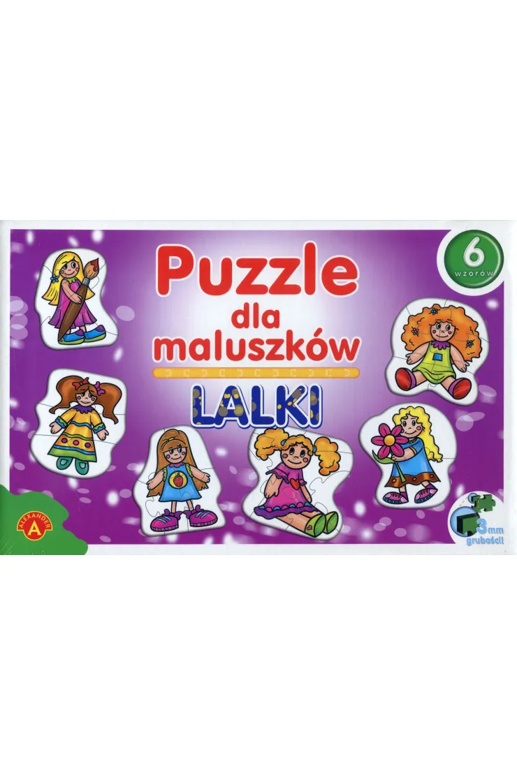 Puzzle dla maluszków Lalki