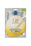NIVEA Q10 maska w płachcie z serum przeciwzmarszczkowym 1 sztuka