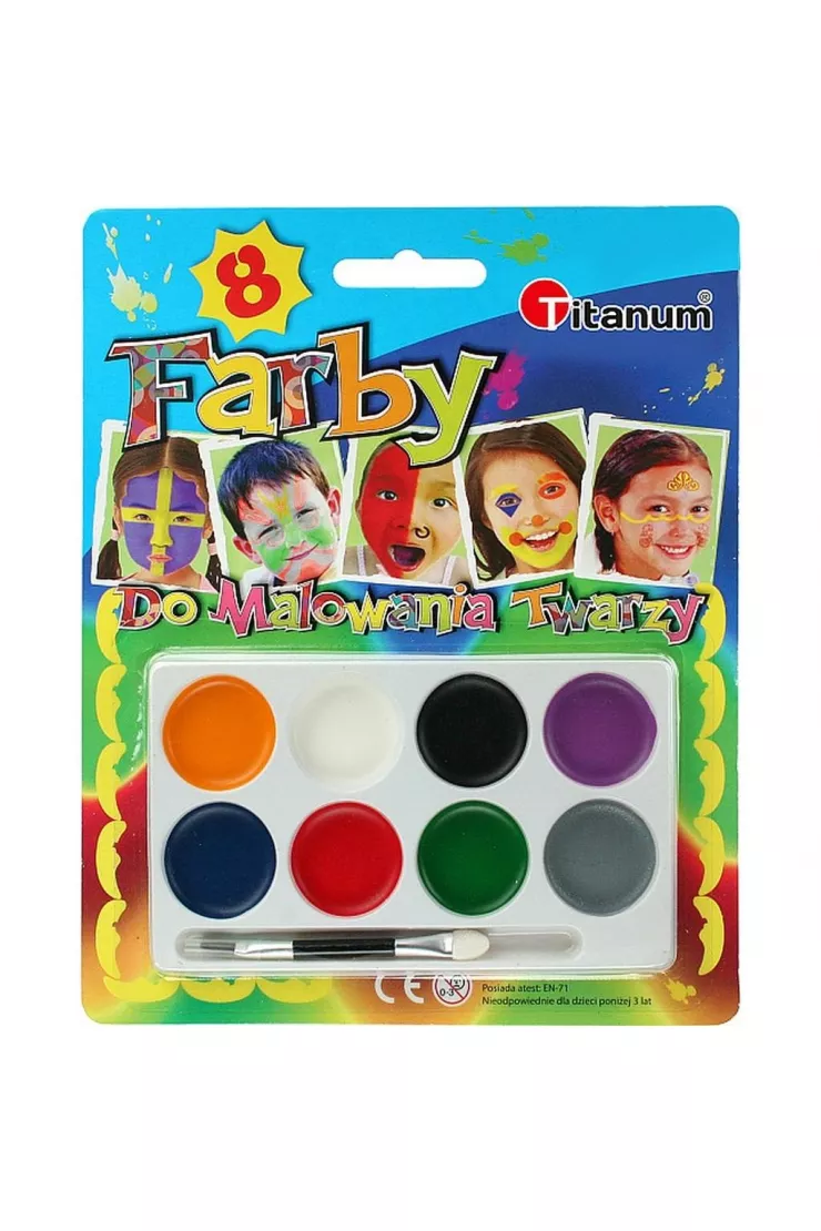 Farby do malowania twarzy