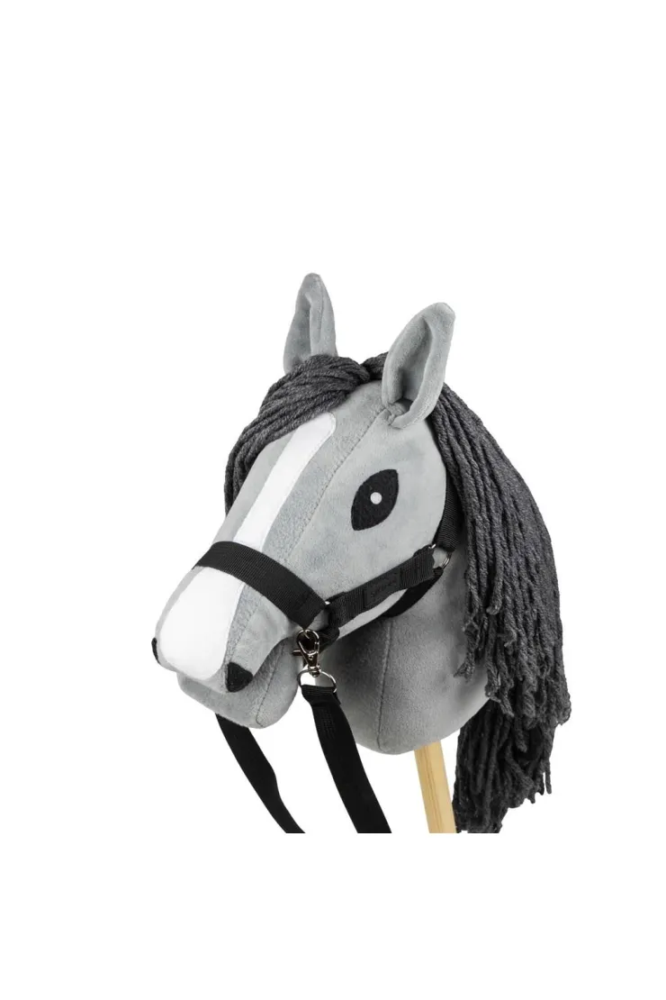 Hobby Horse Skippi. Koń na kiju szary