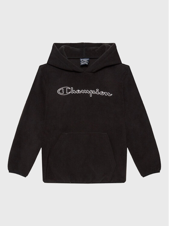 Champion Bluza Script Logo 305818 Czarny Regular Fit