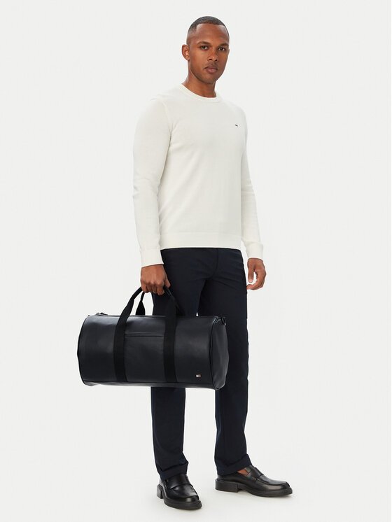 Tommy Hilfiger Torba Th Foundation Duffle AM0AM14736 Czarny