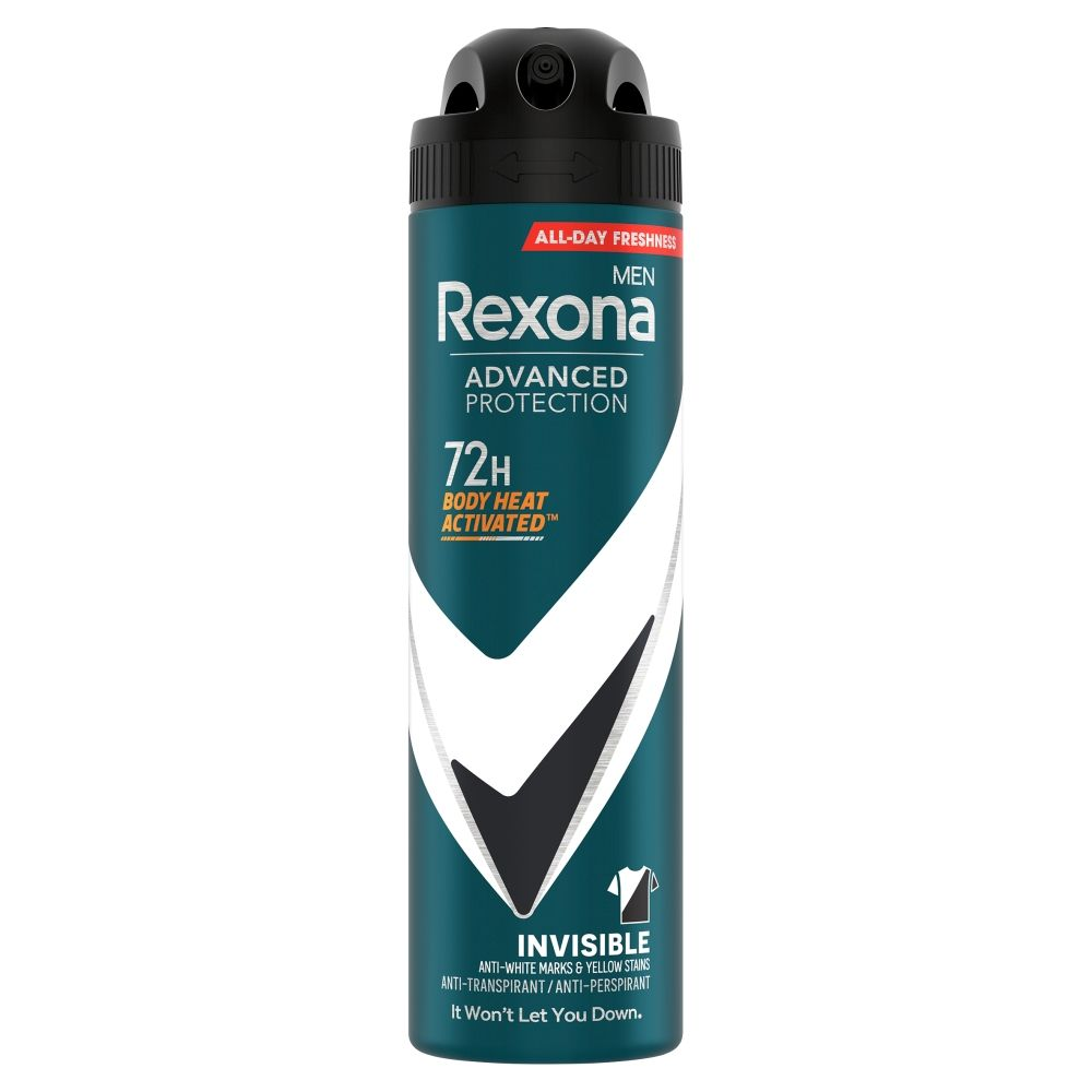 Rexona Men Advanced Protection Antyperspirant Invisible Black & White 150 ml miniaturka