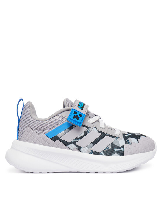 adidas Sneakersy Minecraft Fortarun 4.0 JR1945 Szary