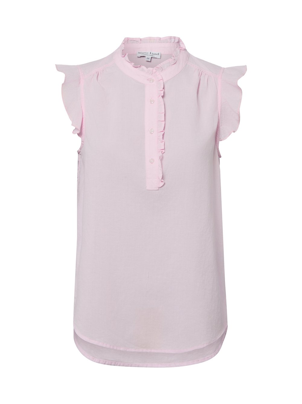 Marie Lund Bluzka damska Kobiety Bawełna (100%) różowy, 40