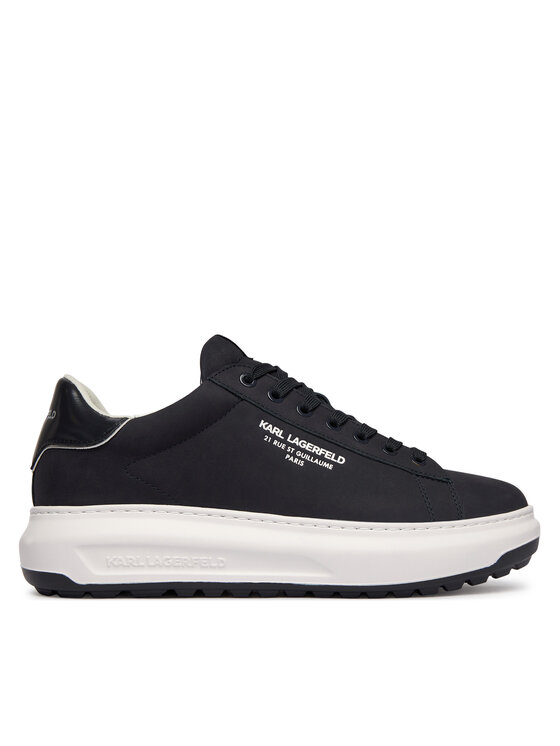 KARL LAGERFELD Sneakersy Kapri Lug KL57522 Granatowy