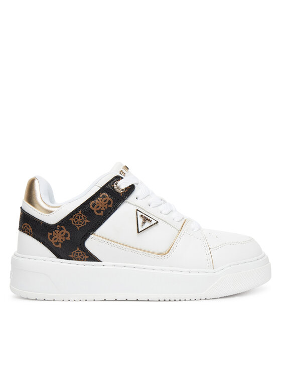 Guess Sneakersy FLTDEL FAL12 Biały