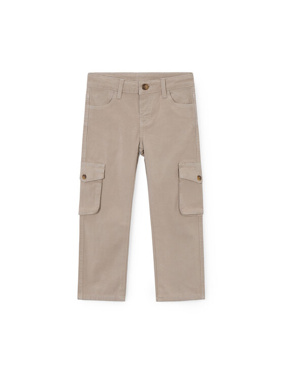 Mayoral Chinosy 3577 Beżowy Regular Fit