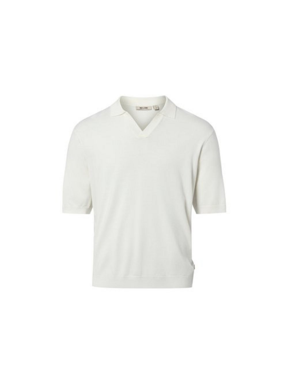 Only&Sons Męska koszula z dzianiny Mężczyźni Sztuczne włókno biały, S