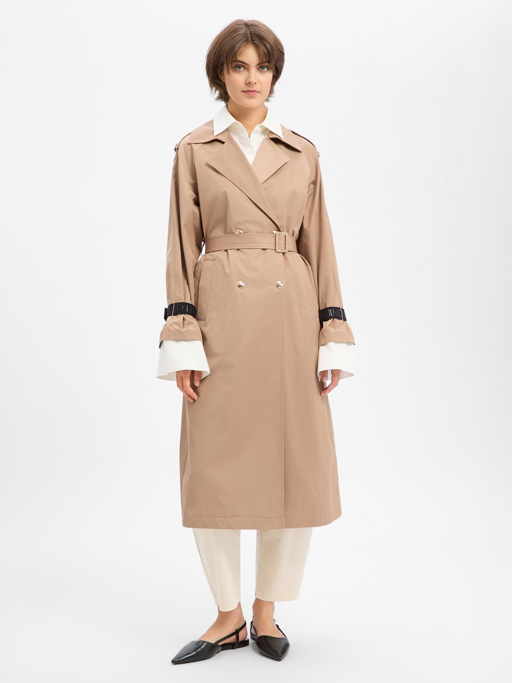Liu Jo Collection Trencz damski Kobiety beżowy, L