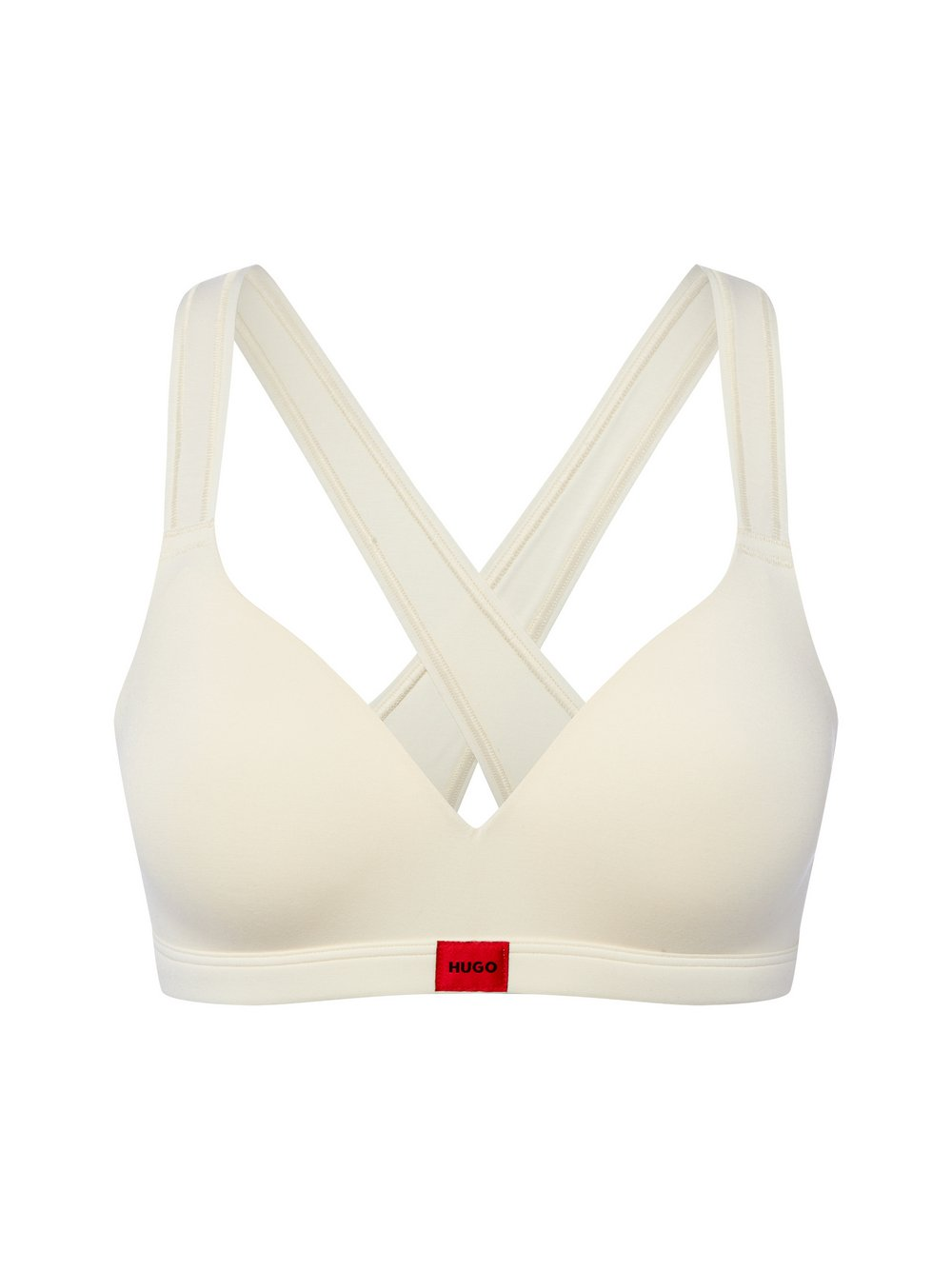 HUGO Bralette damska Kobiety Sztuczne włókno biały, XS