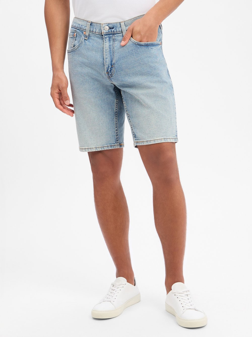 Levi's Męskie szorty jeansowe - 445 Mężczyźni Bawełna niebieski, 32