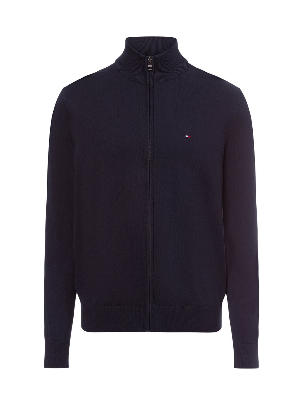 Tommy Hilfiger Męski kardigan Mężczyźni Bawełna niebieski, L