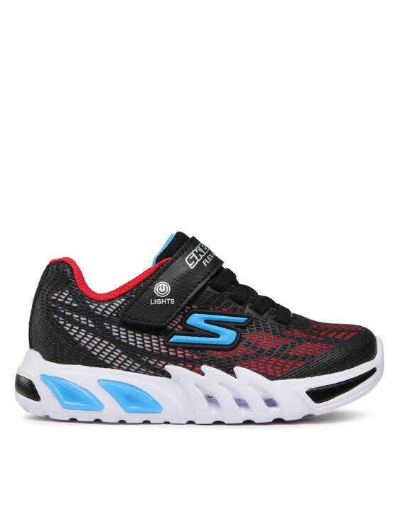 Skechers Sneakersy Vorlo 400137L/BKRB Czarny