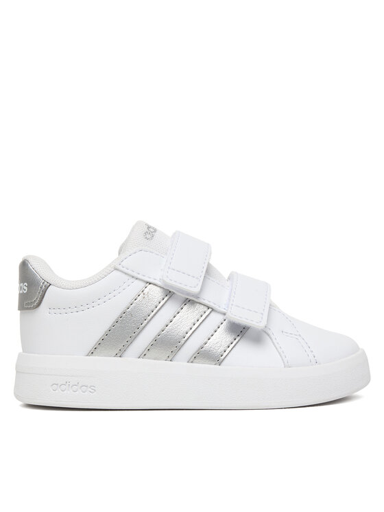 adidas Sneakersy Grand Court 3.0 Infants JP9373 Biały