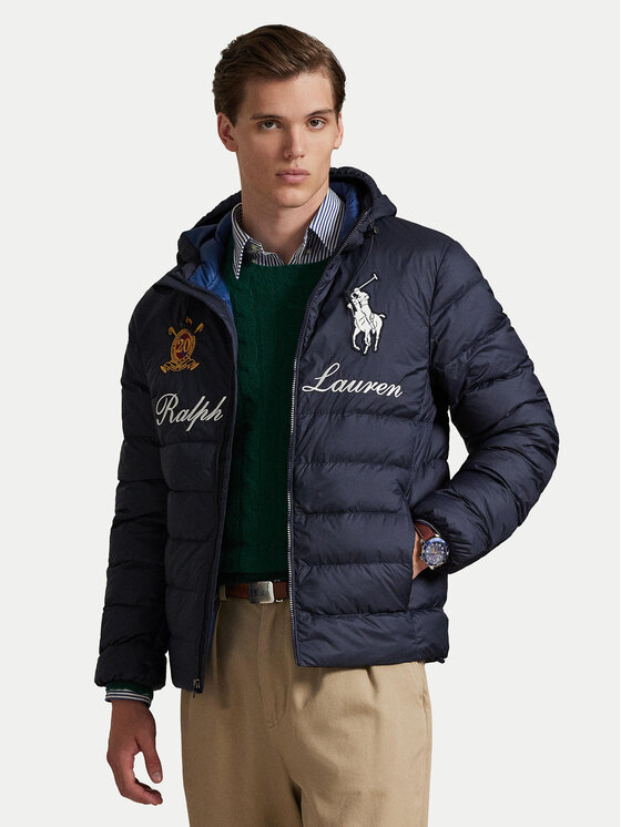 Polo Ralph Lauren Kurtka puchowa 710P02584001 Granatowy Regular Fit