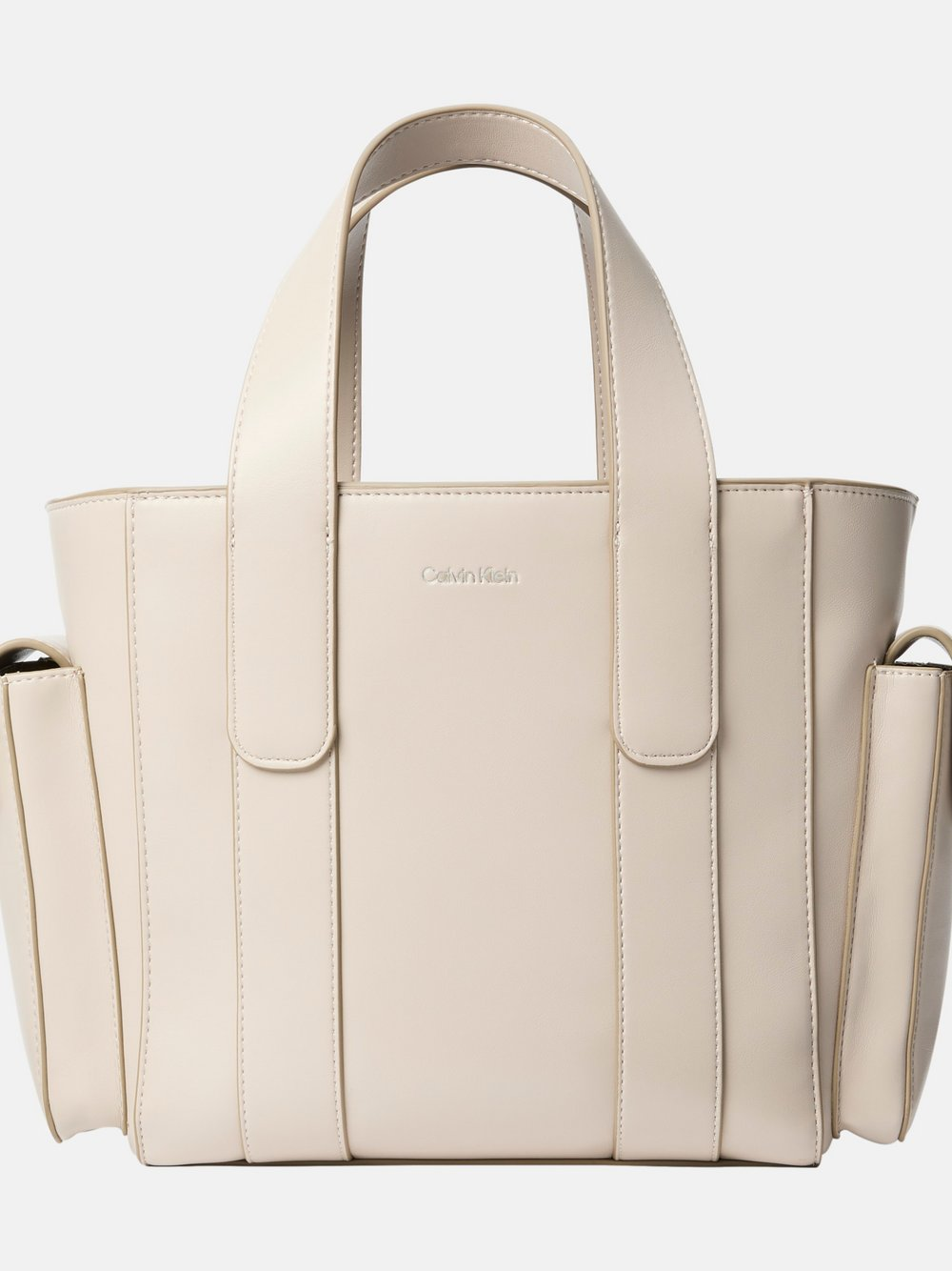 Calvin Klein Torebka damska Kobiety Sztuczna skóra beżowy, ONE SIZE