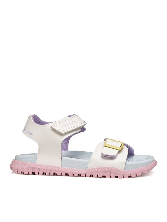 Geox Sandały J Sandal Fusbetto Gi J35HQA 000BC C0653 M Biały